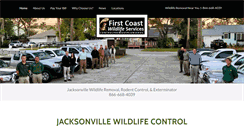 Desktop Screenshot of firstcoastwildlife.com